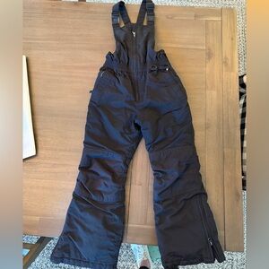 Lands' End Gray Kids Snow Bib